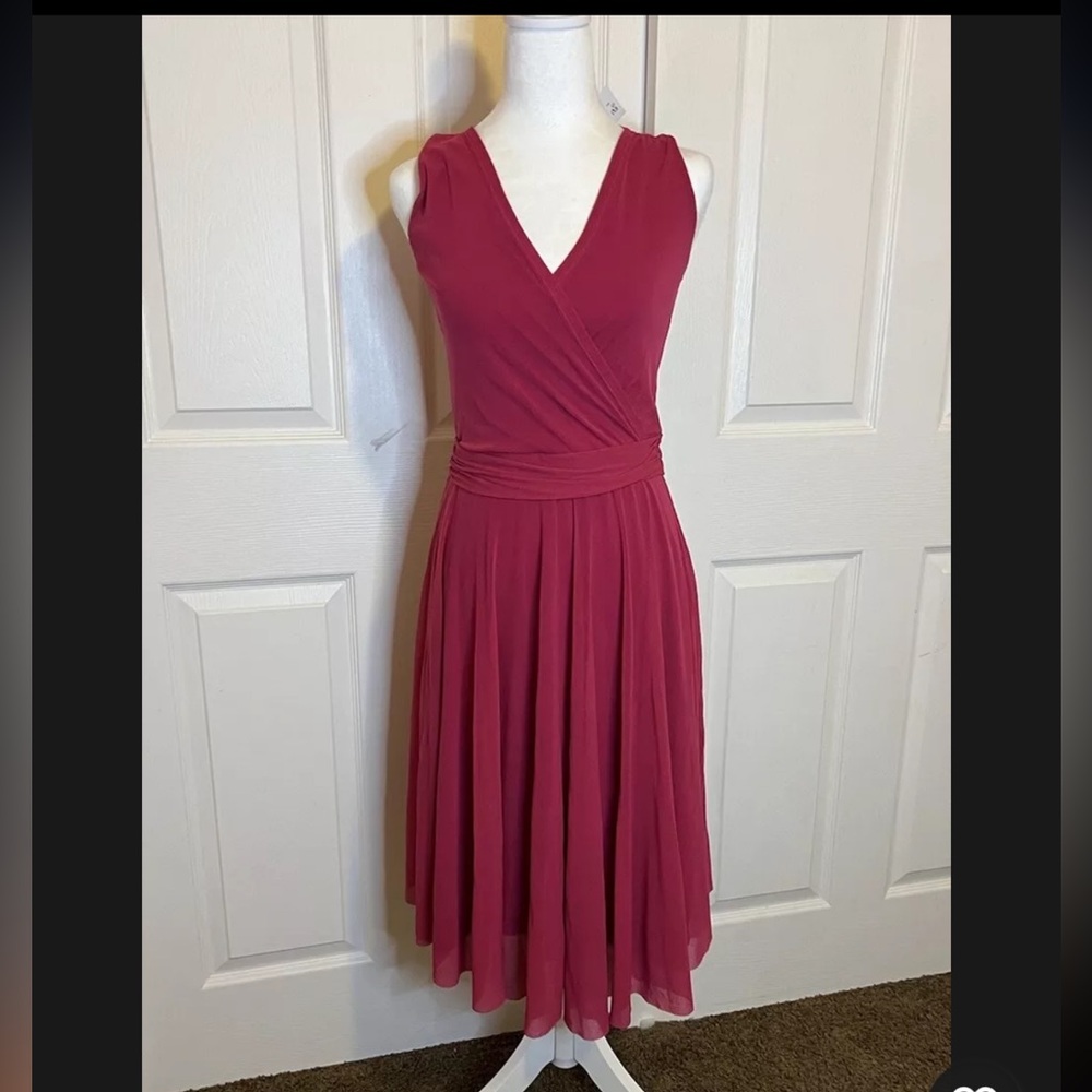 Fuzzi vintage dress fuchsia